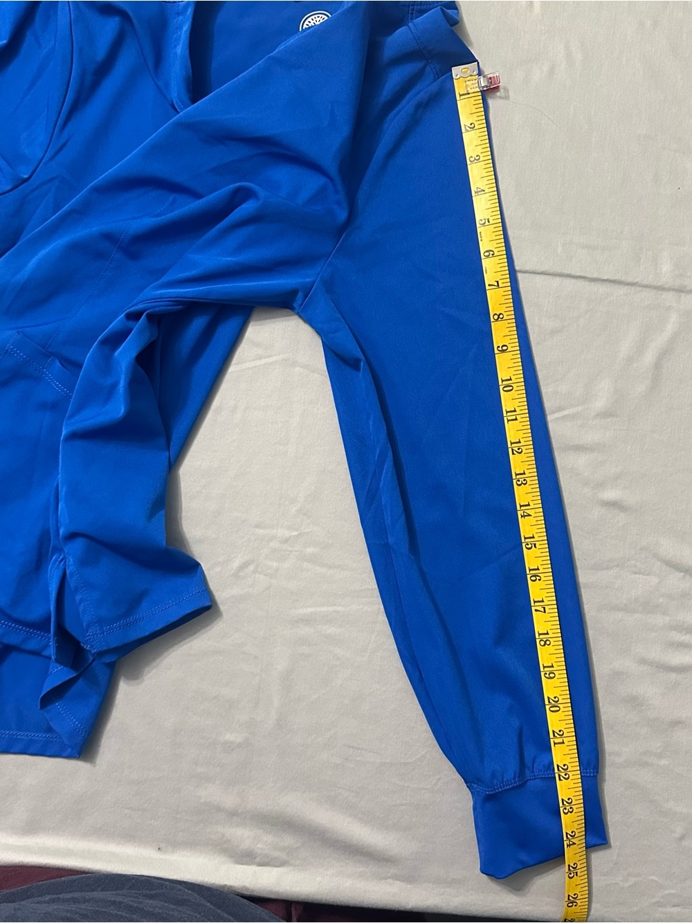 HH Works Healing Hands Scrubs Set L Royal Blue Macy Top Rhea Jogger Megan Jacket - Picture 6 of 16